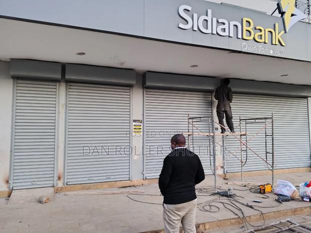 Manual Roller Shutter Door – Custom Fabrication - main view