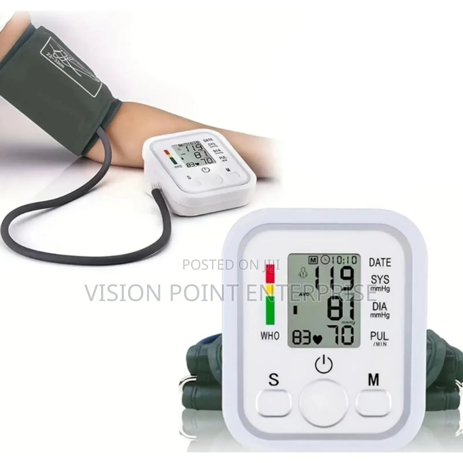 Automatic Digital Arm Blood Pressure Monitor