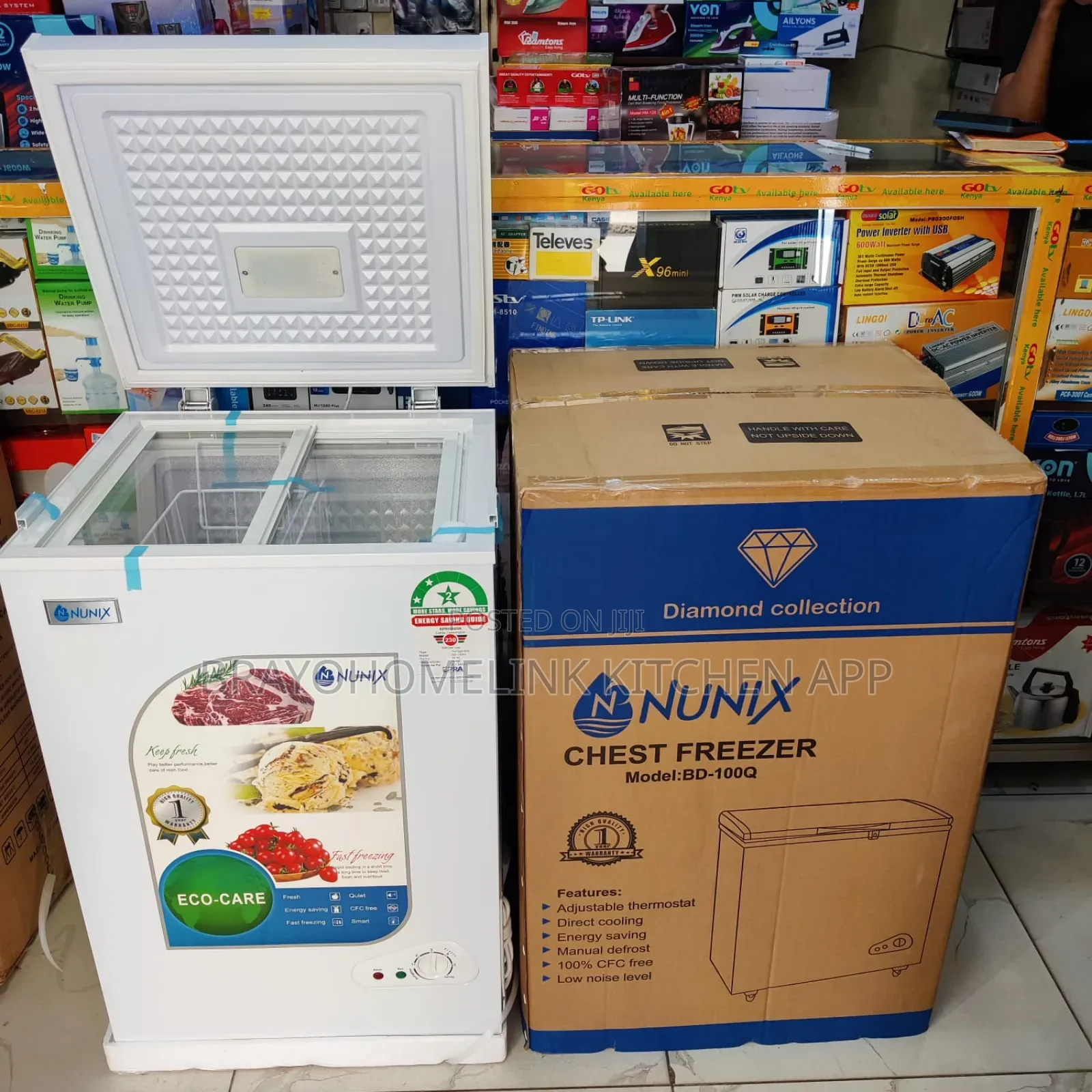 *Nunix 100l Chest Freezer