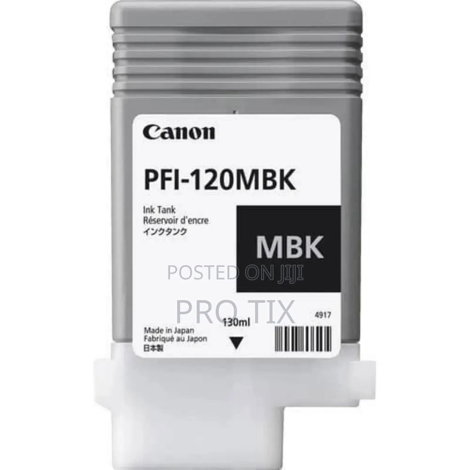 Canon Genuine Pfi-120 MBK (Matte Black) Ink Bottle