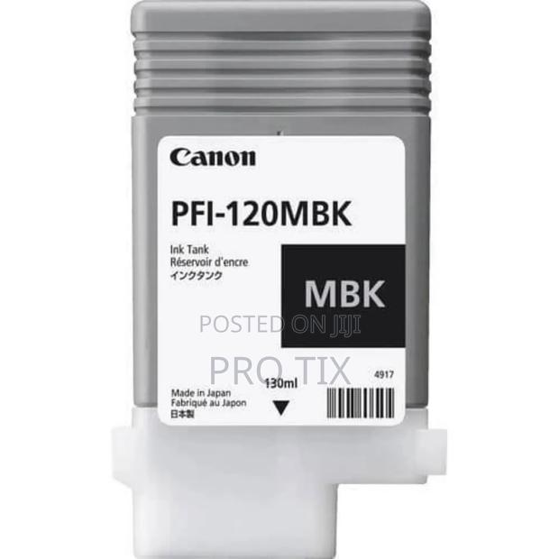 Canon Genuine Pfi-120 MBK (Matte Black) Ink Bottle