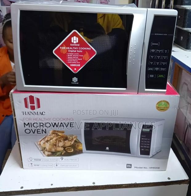 White 20 Litres 3 Years Warranty Hanmac Digital Microwave