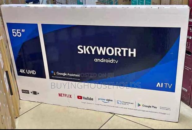 Skyworth 55" Smart Android Tv Uhd - thumbnail 2