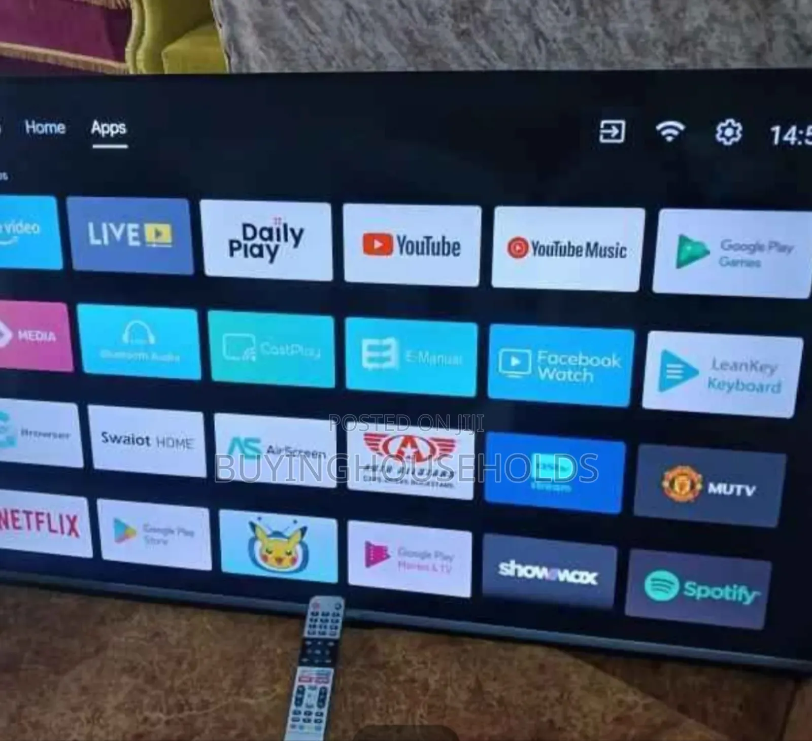 Skyworth 55" Smart Android Tv Uhd