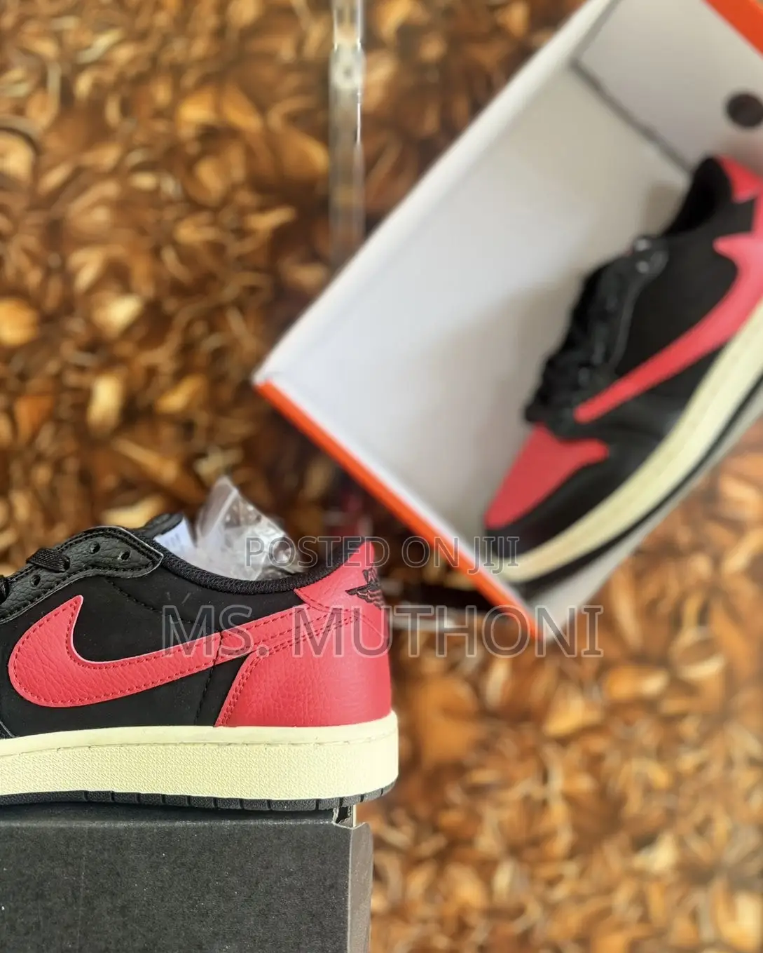Jordan 1 Low Og Reverse Swoosh 38 39 40 41 42 43 44 45