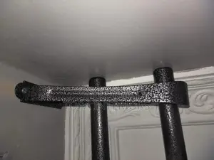 Coated Locally Fabricated Curtain Rod Accessories
