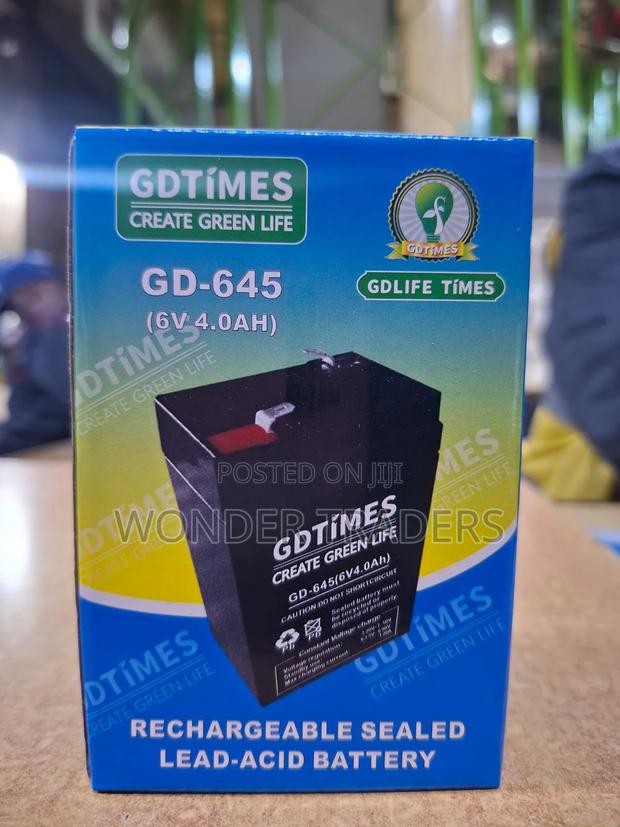 6v 4a Battery - main view