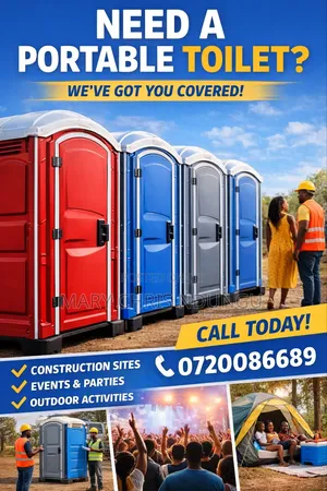 Mobile Toilets Available For Hire