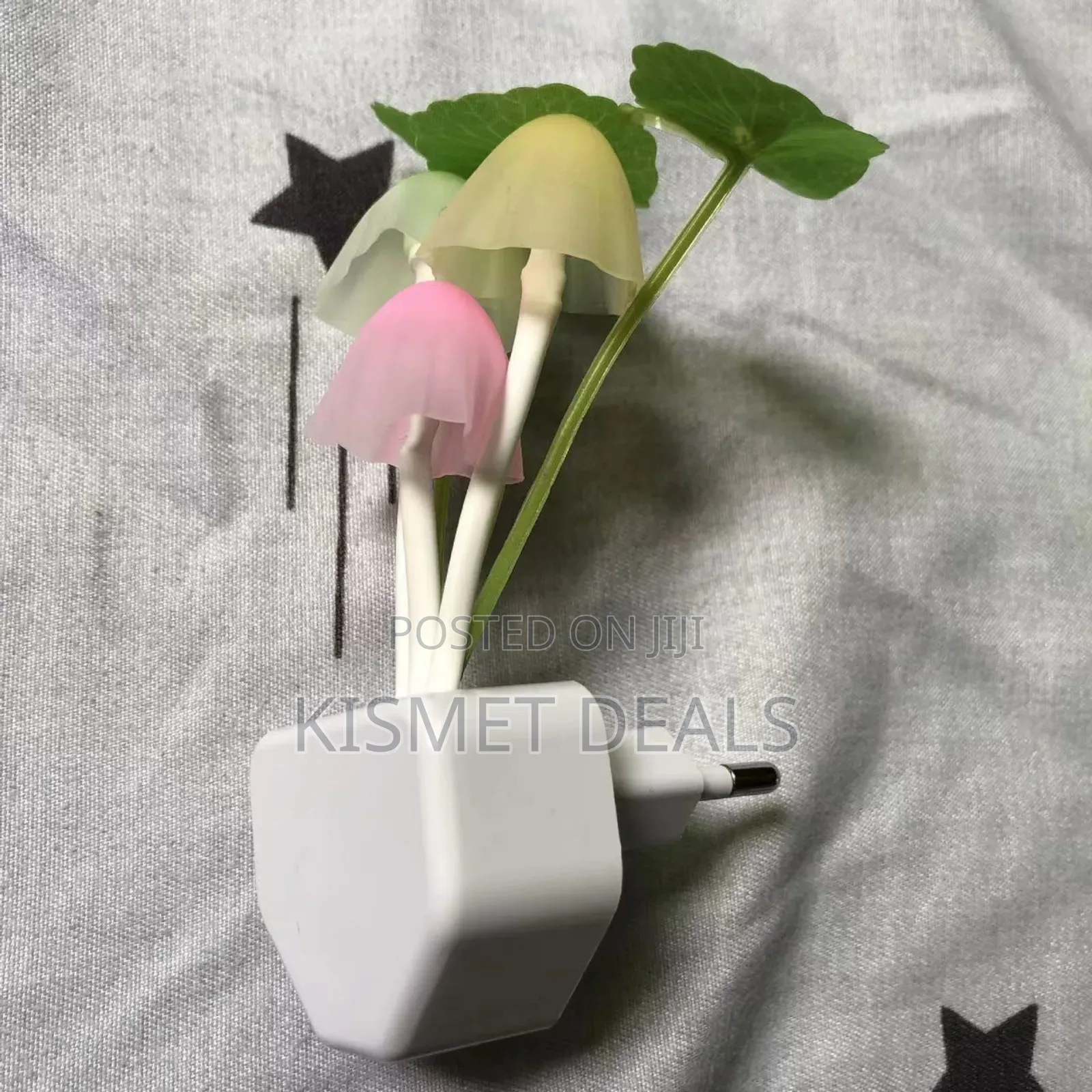 *Automatic Glow in the Dark Flower Led Plug on the Wall Night Light