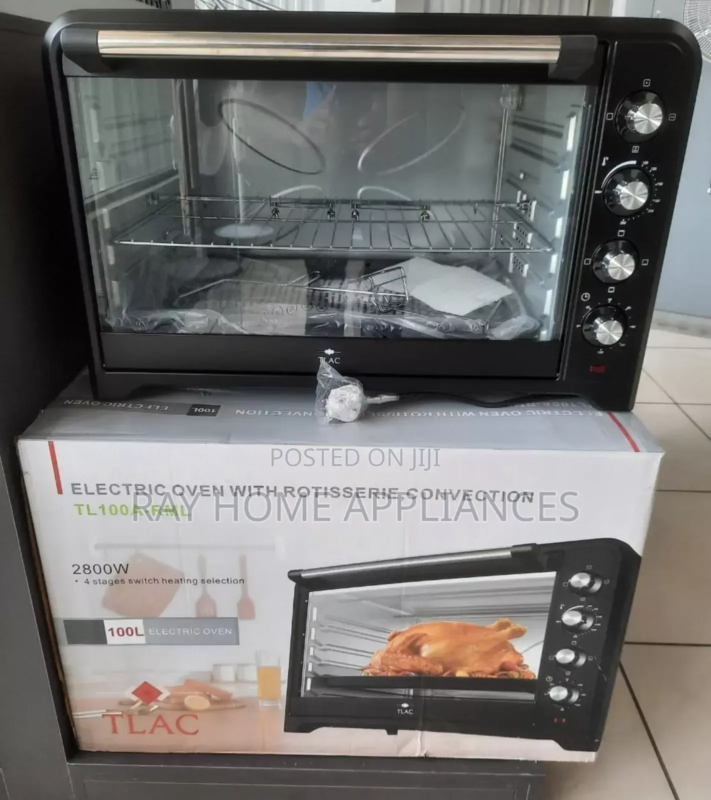 100 Litres Tlac Electric Oven With Rotisserie