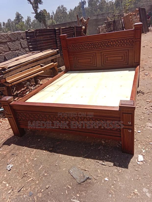 Modern Solids Mahogany Walnut Beds
