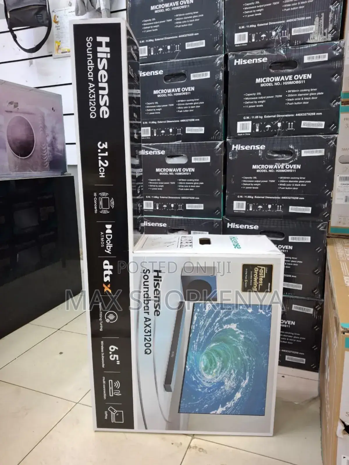 Hisense Ax3120q , 580 Watts Soundbar