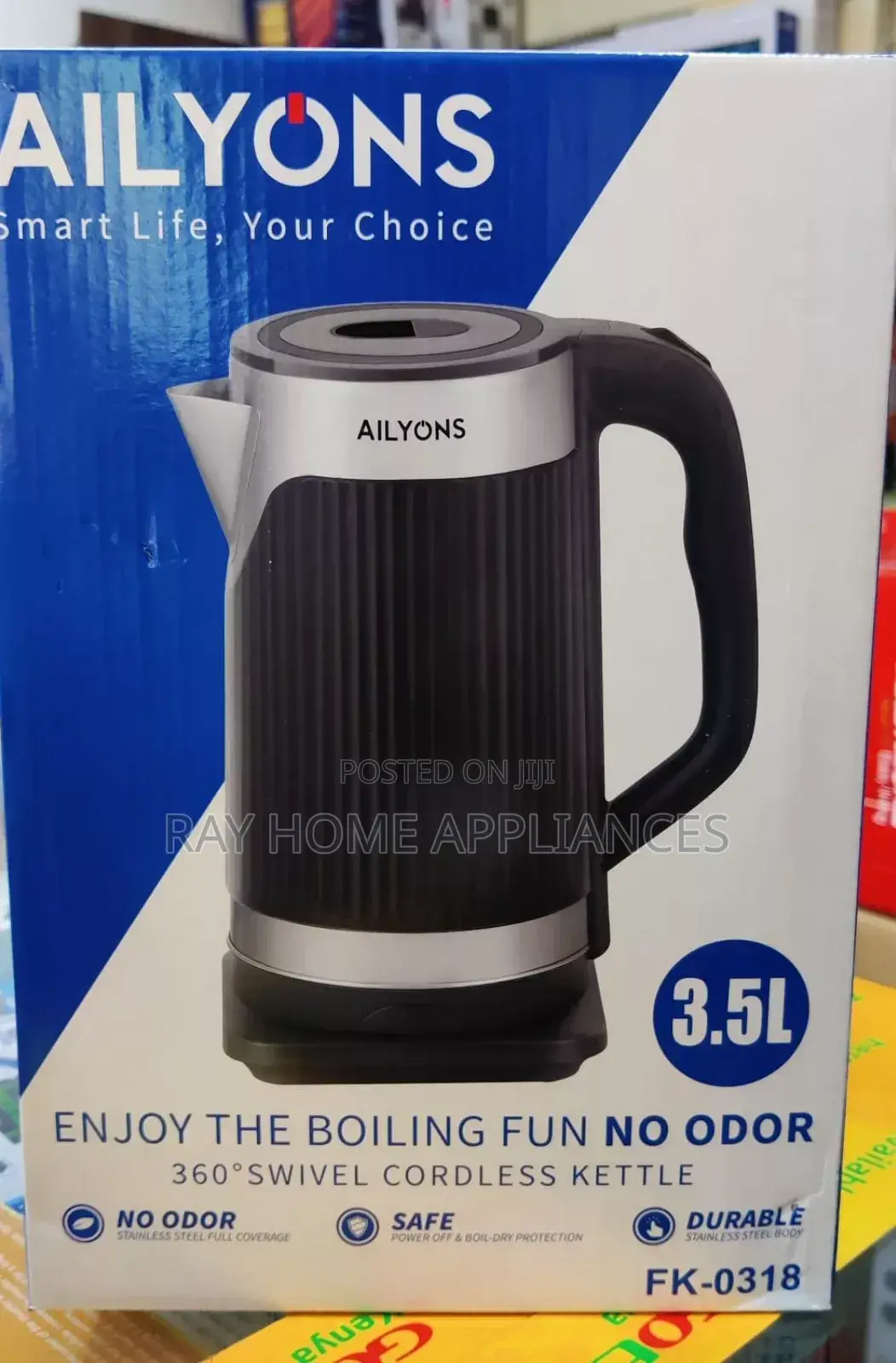 Ailyons 3.5 Litres Plastic Electric Kettles