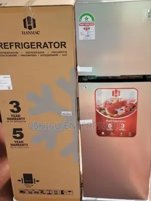 Hanmac 173litres Double Door Fridge