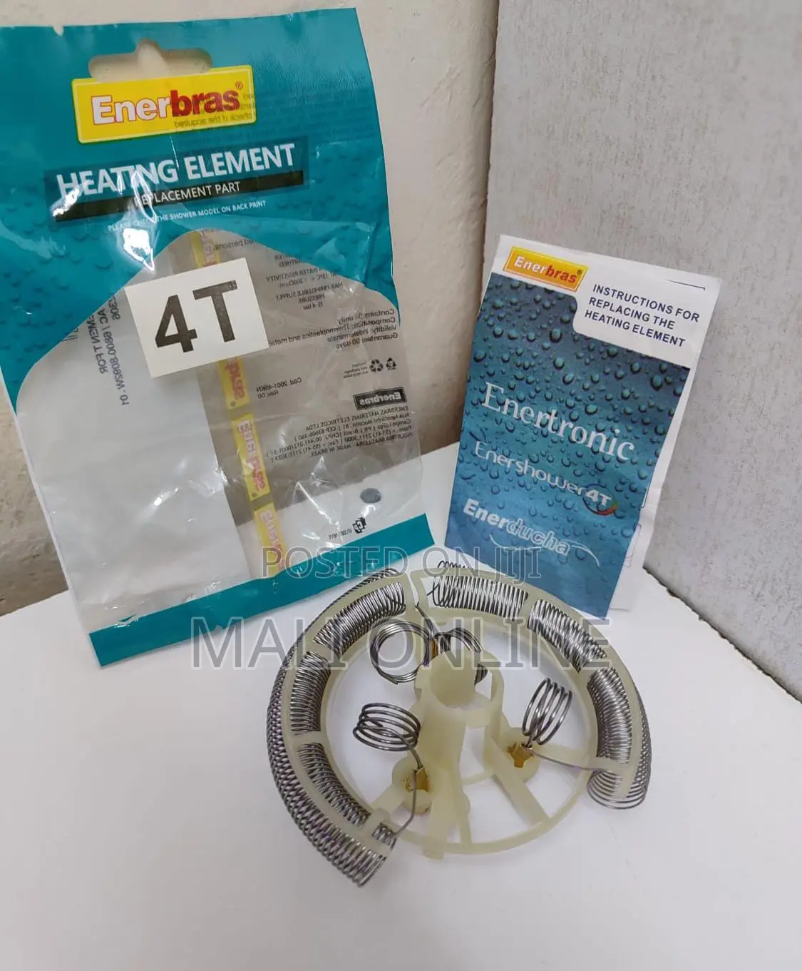 Enerbras 4t Heating Element Replacement for Enershower 4t Instant