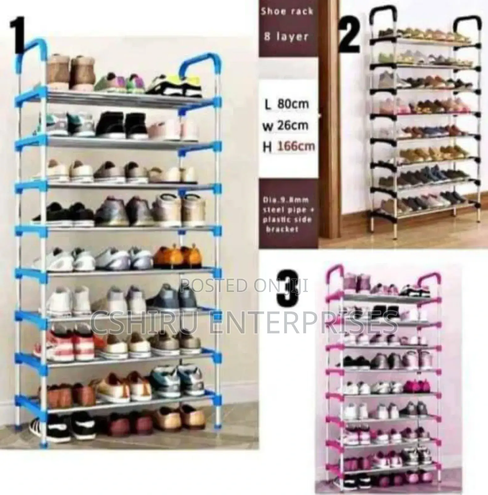 8 Layer Shoe Rack