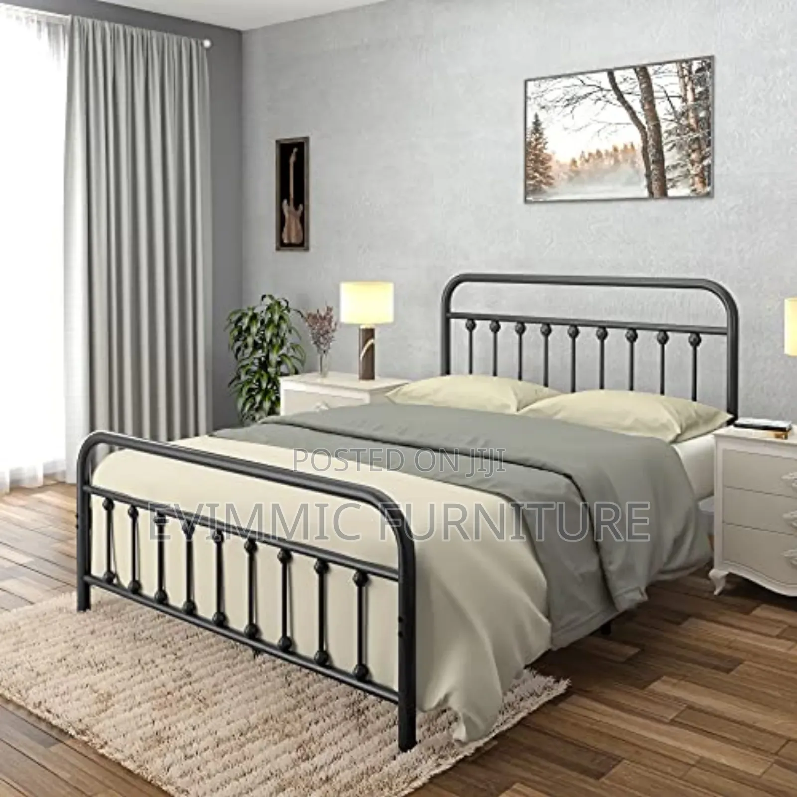 Vintage Style Metal Bed Frames 4*6