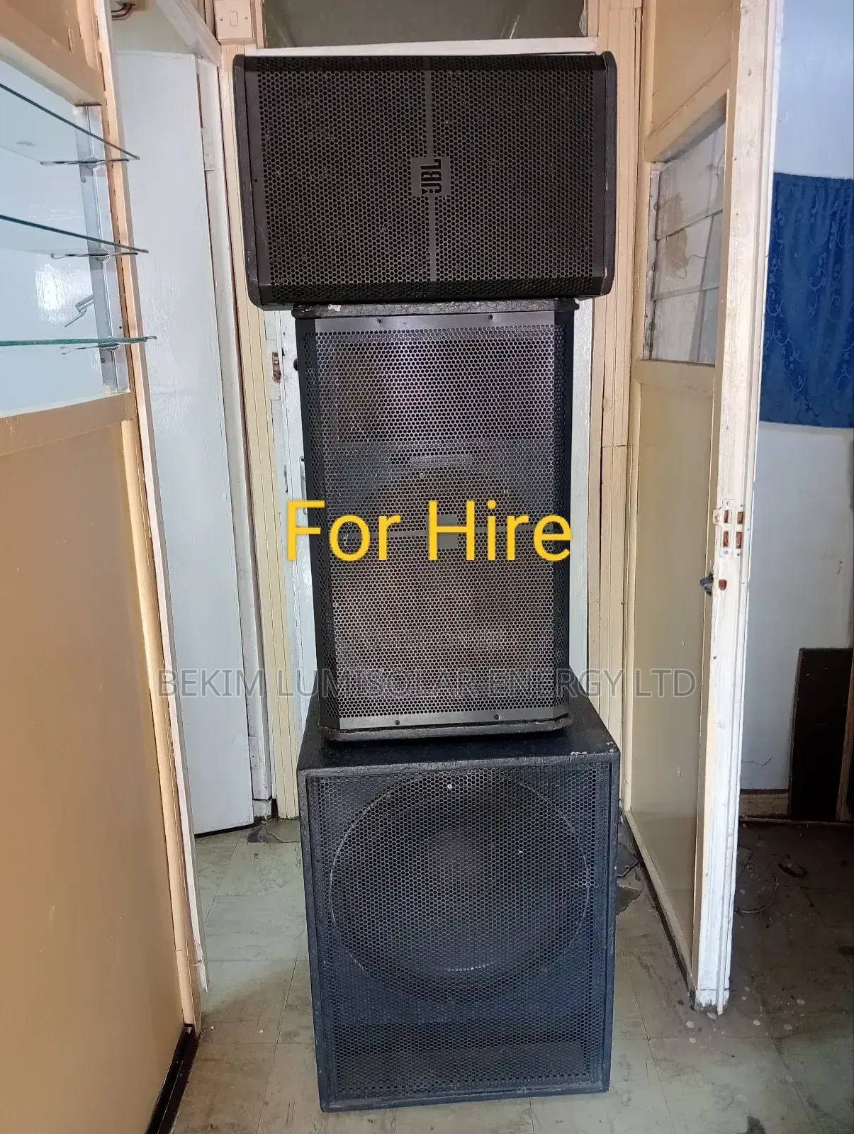 Professional Sound System Services for Hiring.