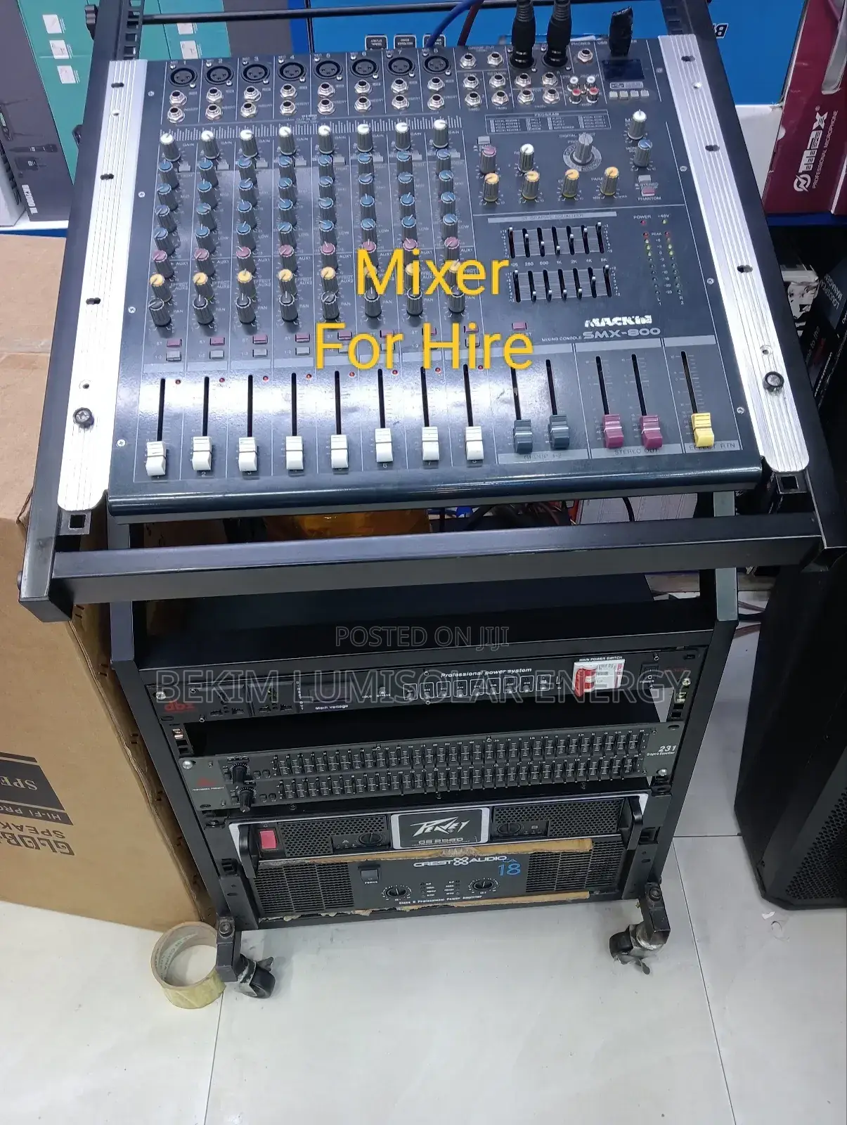 Professional Sound System Services for Hiring.