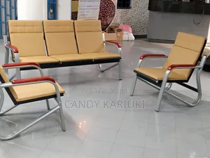 5 Seater Reception Beige Seats