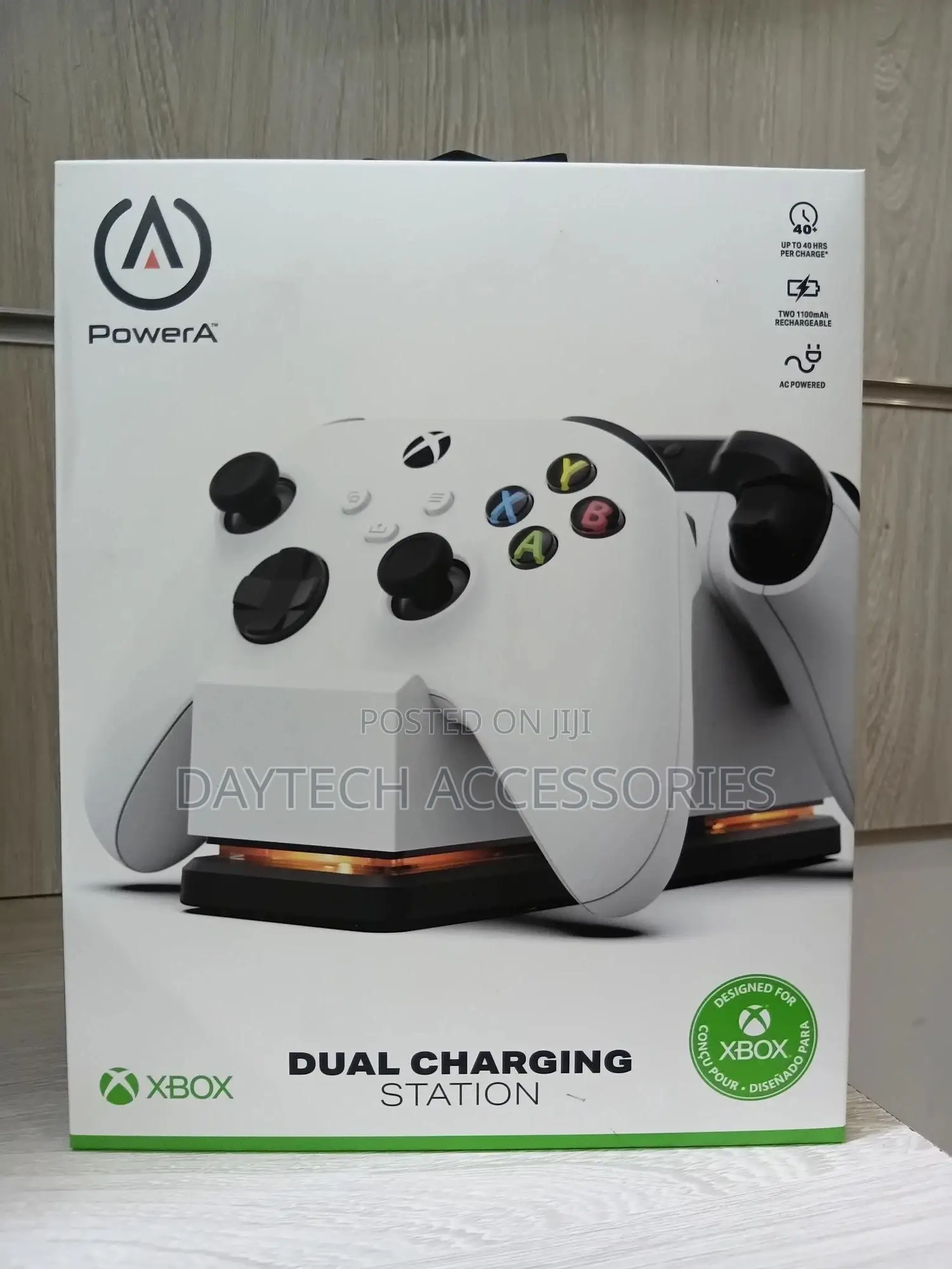 Powera Dual Charging Station for Xbox Series X|S,Xbox One Controllers.