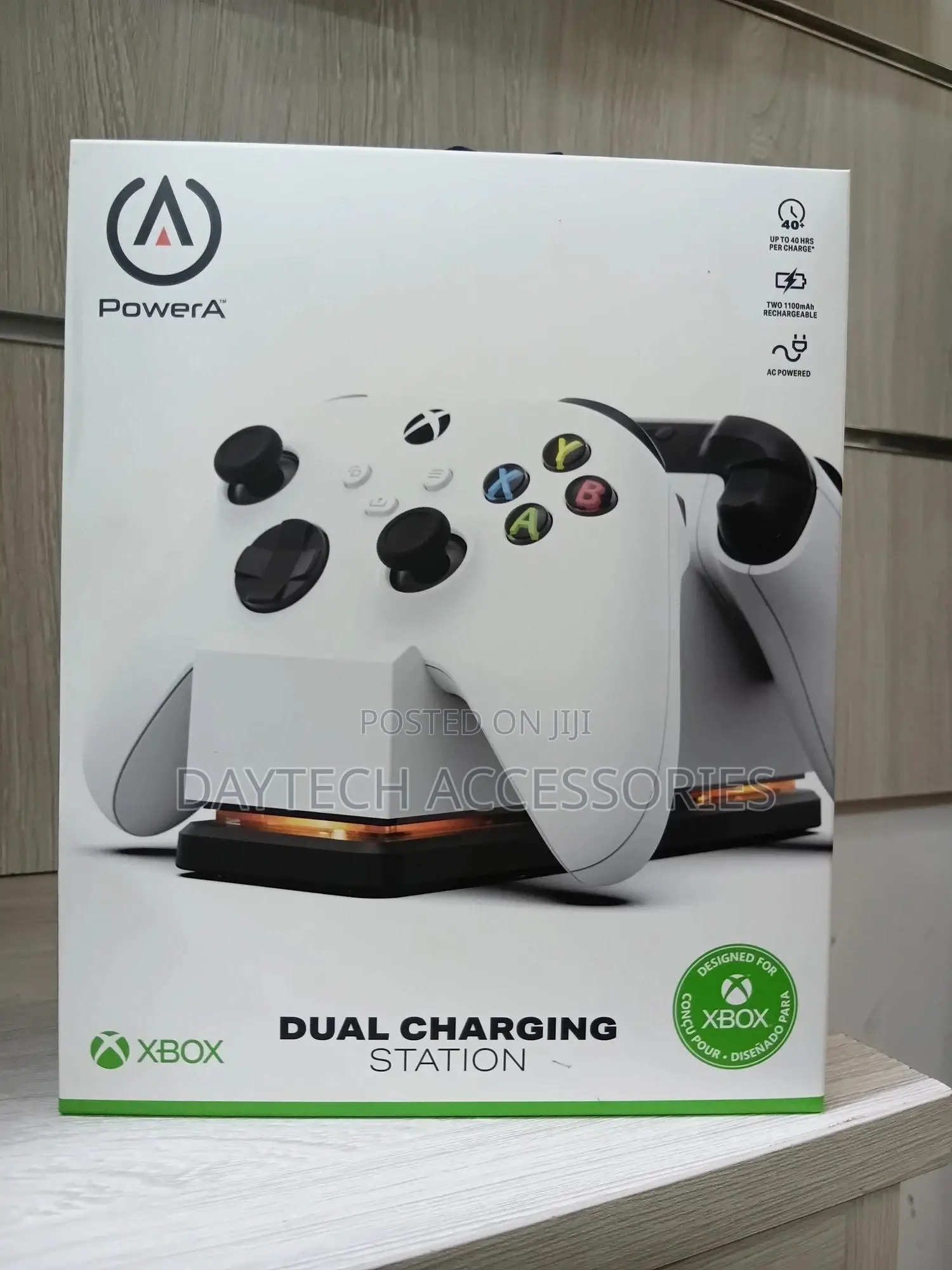 Powera Dual Charging Station for Xbox Series X|S,Xbox One Controllers.