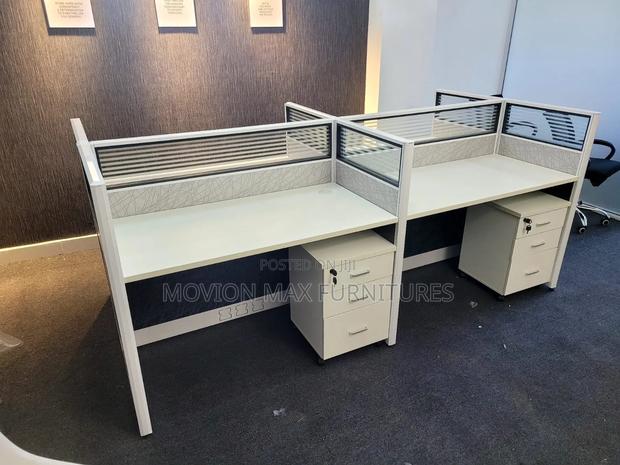 New 4way Workstation Office Desk - main view