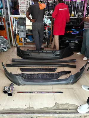 Toyota Harrier 2014–2015 Full Body Kit | Front + Rear + Side Skirts |