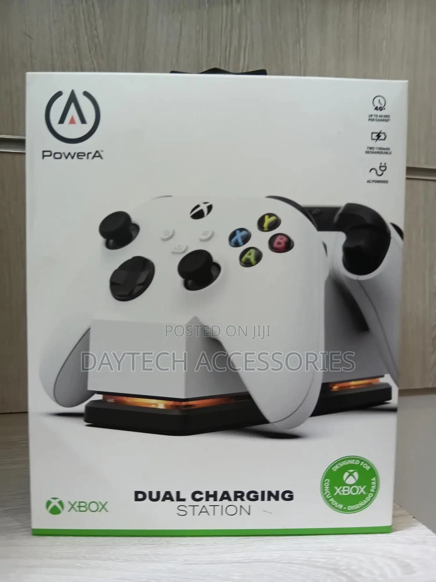 Powera Dual Charging Station for Xbox Series X|S - White