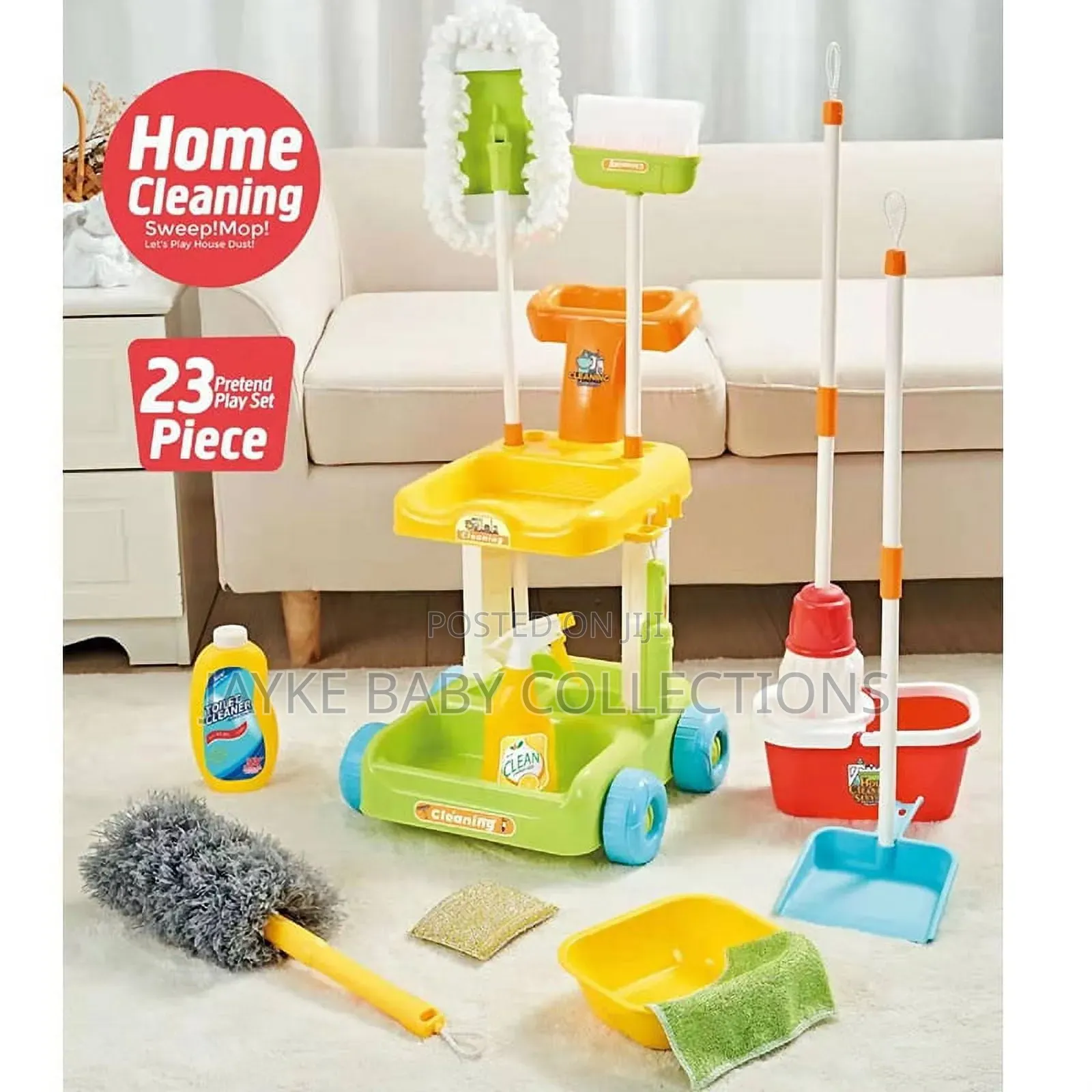 Kids Cleaning Play Set | Ages 3+ | Imaginative Role Play