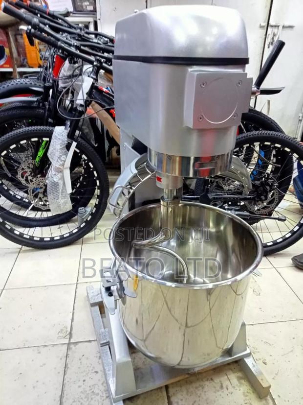 30 Liters Dough Mixer Has Both Dough Bits - main view