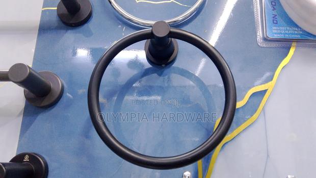 Black Towel Ring / Cloth Ring