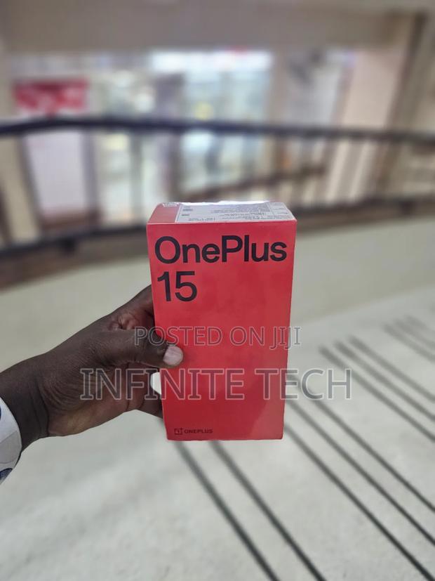 New OnePlus 15 256 GB Black