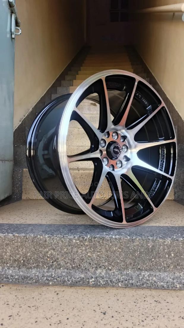 Size 17 Black Silver Sports Rims