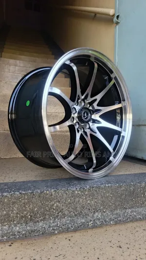 Size 17 Black Silver Sports Rims