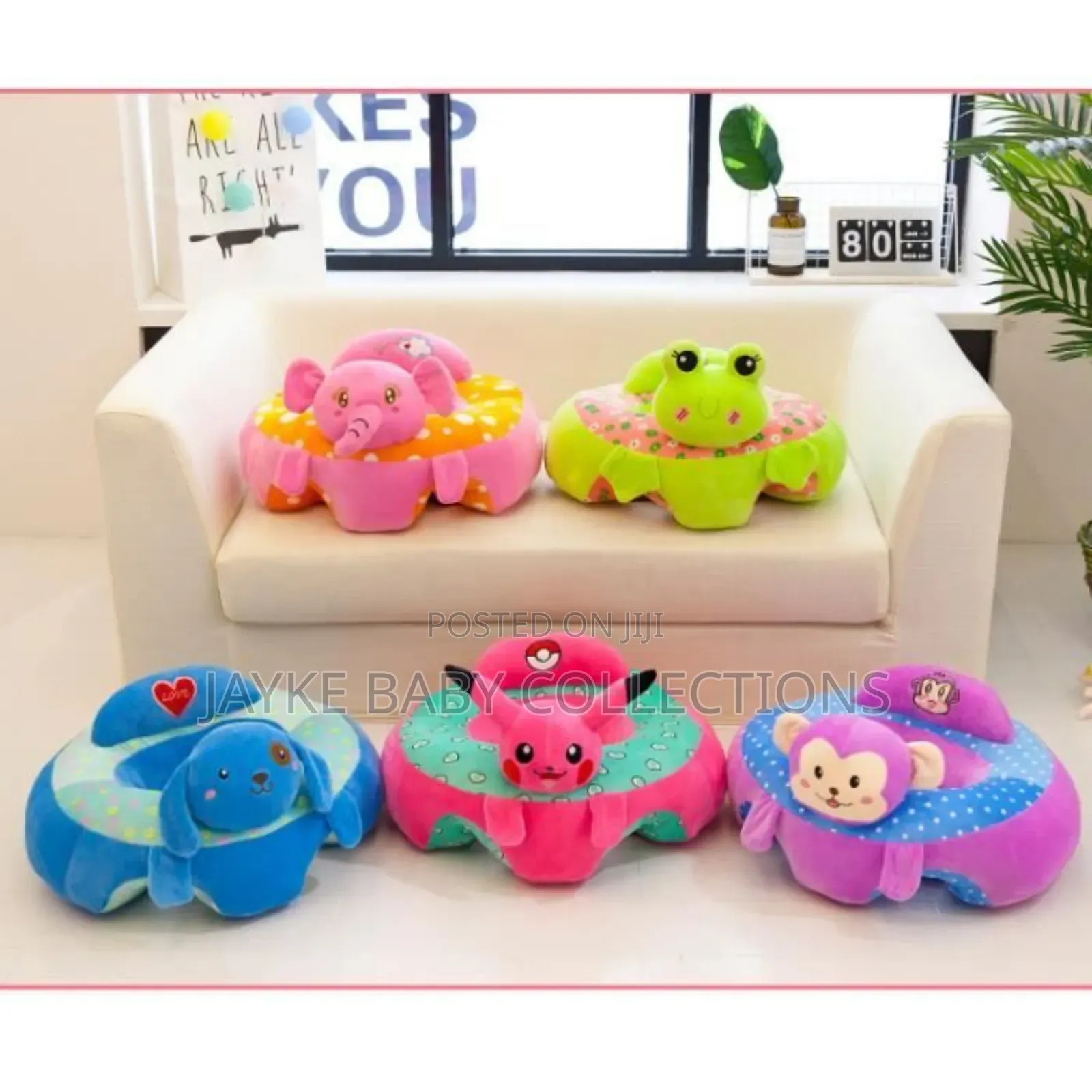 Plush Baby Sit-Me-Up Seat | Infant 4–8 Months | Learn to Sit