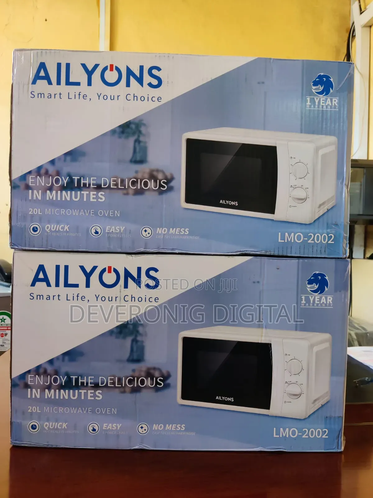 *Ailyons Manual Microwave 20l Lmo-2002