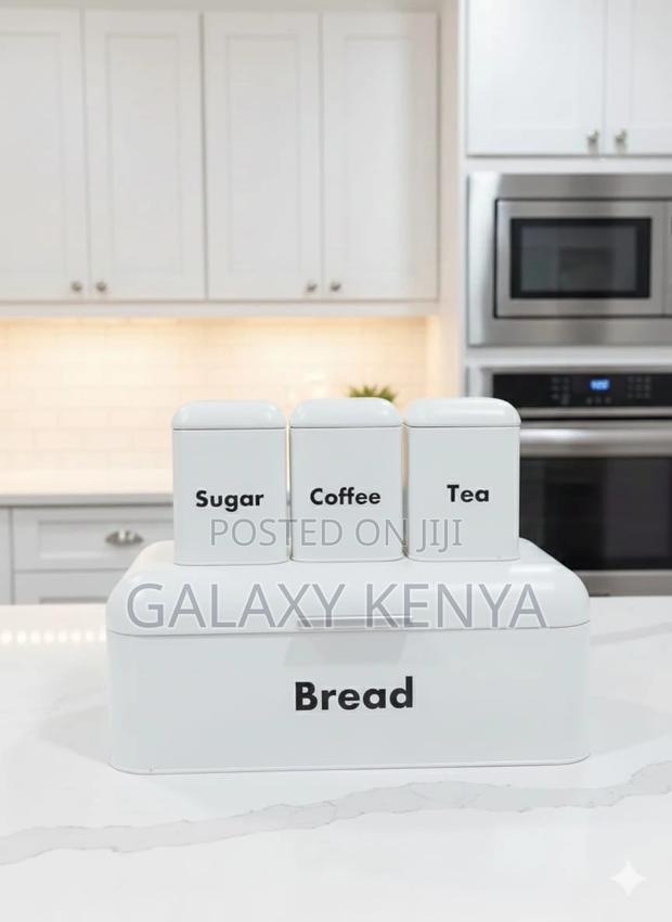 Bread Bin With Three Canister Set - thumbnail 3