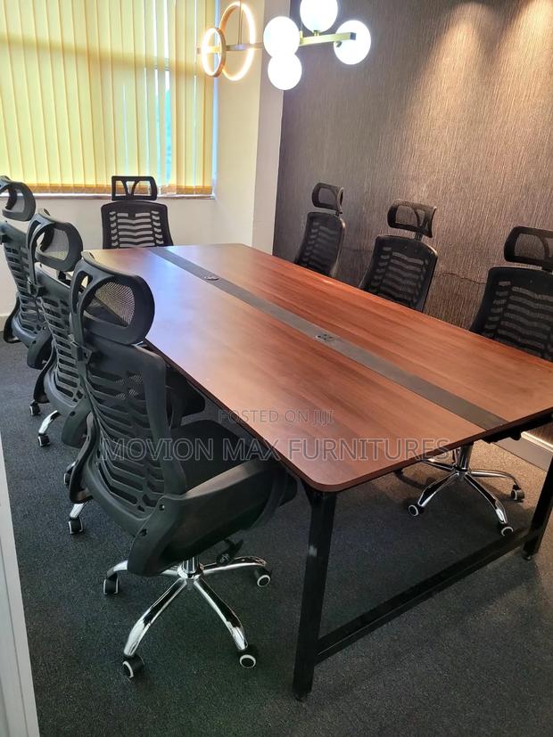 Boardroom Table With 10pcs Office Chairs - main view