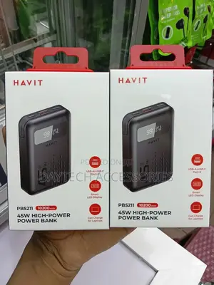 Havit Pb5211 45w Fast Charging Power Bank – 10200mah