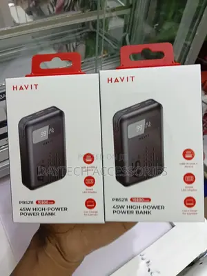 Havit Pb5211 45w Fast Charging Power Bank – 10200mah