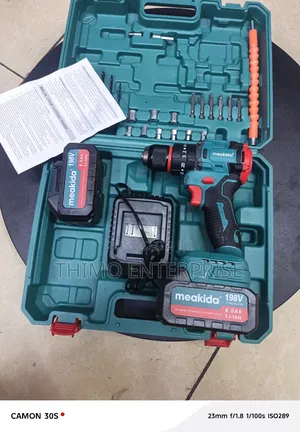 Meakida Cordless Impact Drill 198v