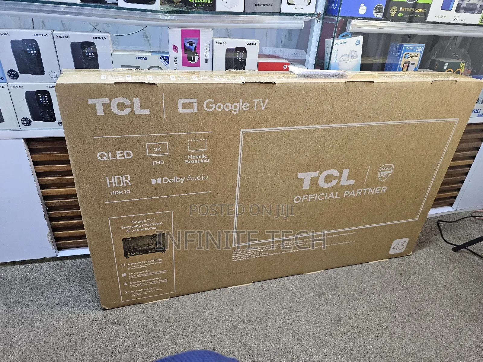 Tcl 43′′ S5k Qled Fhd Google Tv – 43s5k (2025