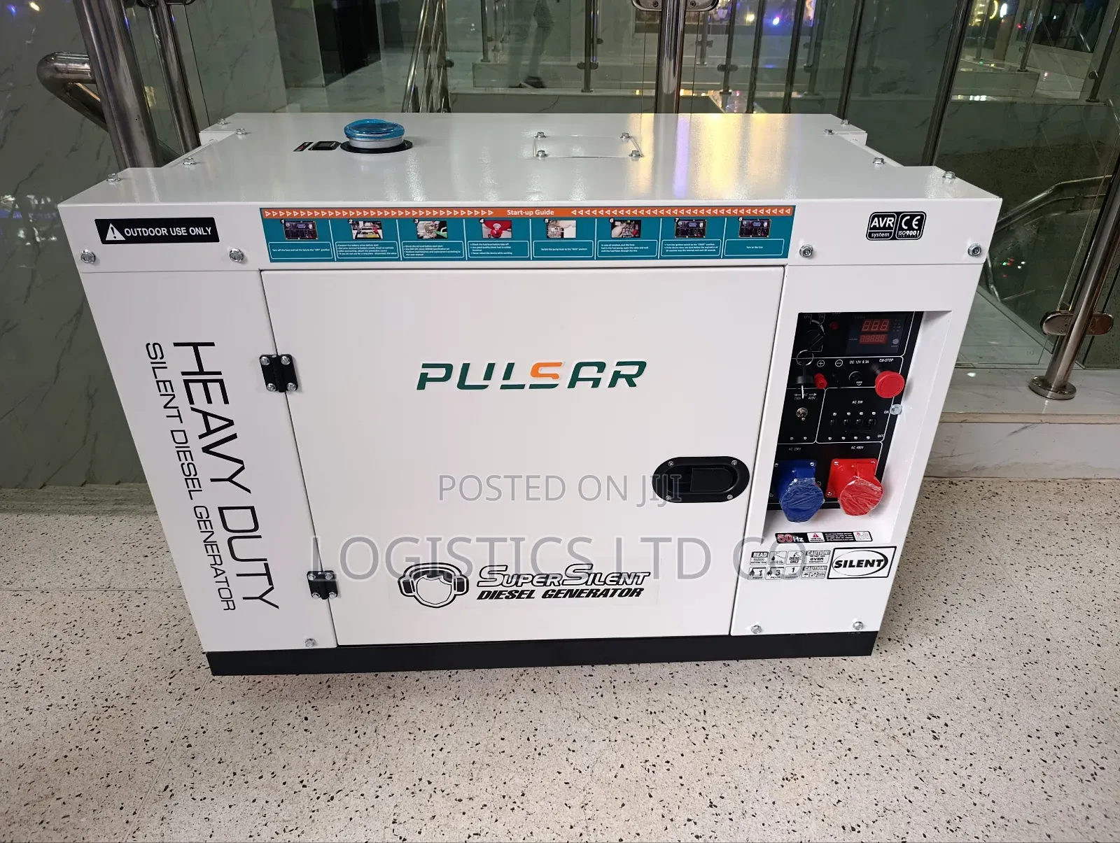 Perkins 25kva Diesel Silent Generator Heavy Duty 3phase