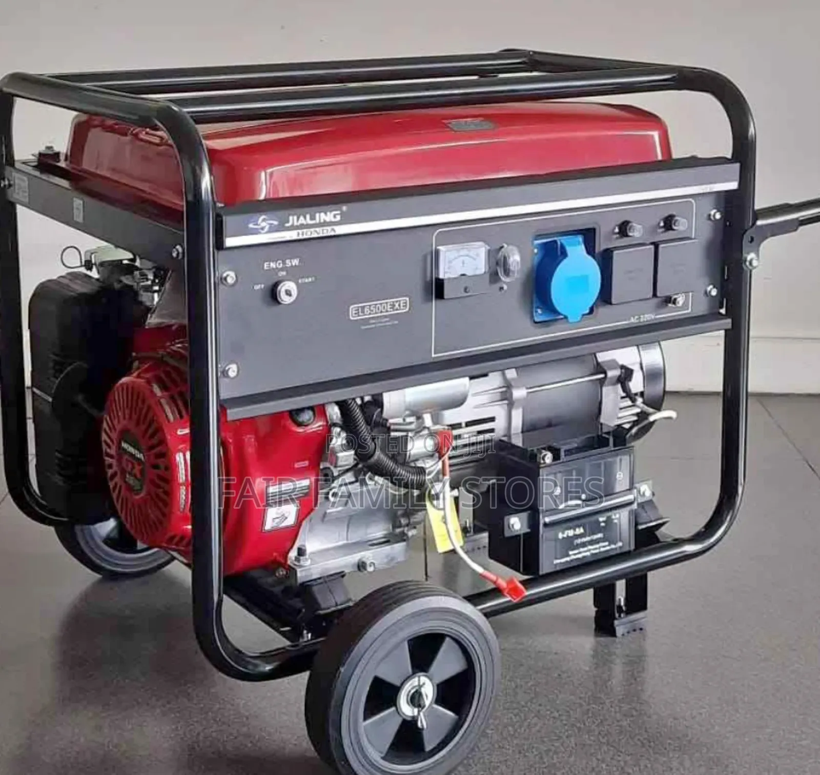 El8000exe Jialing Honda Generator Key 🔑 Start Rated Power 6.5kva