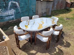 Dining Set a Well-Built 6 Seater Dinner Set Ready Made