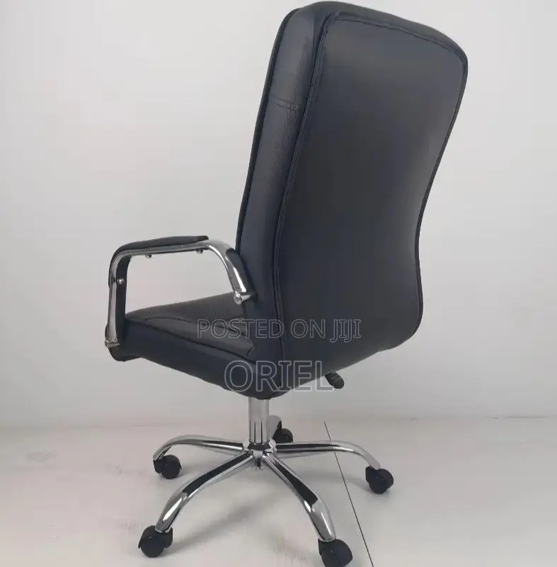 Modern Office Leather Chair : Executive Mid-back Office Chair
