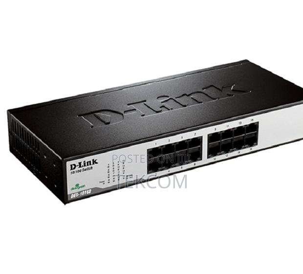 Dlink 10/100m 16-port Fast Ethernet Unmanaged Desktop Switch