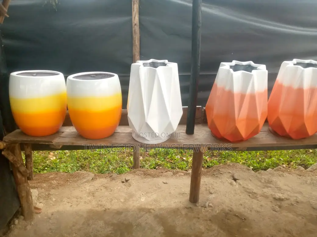 Fibeglass Flower Pots