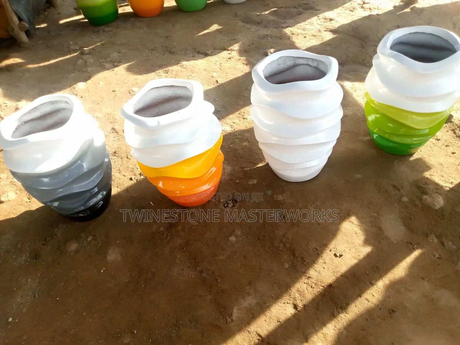 Fibeglass Flower Pots